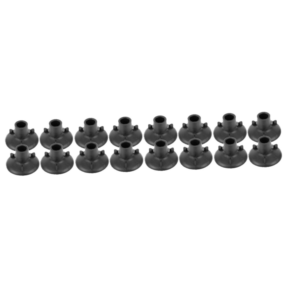 Chair Leg Nonslip Pad With Suction Cups For Bath Shower Chairs, Rubber Feet Pad, 9.5x9.5x6 cm, 16 Pcs, Universal Fit