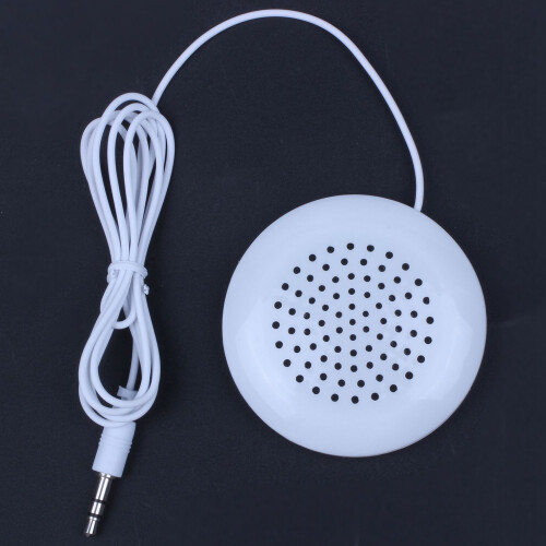 New 3.5mm Portable Mini Speaker Pad for MP3 MP4 CD 1