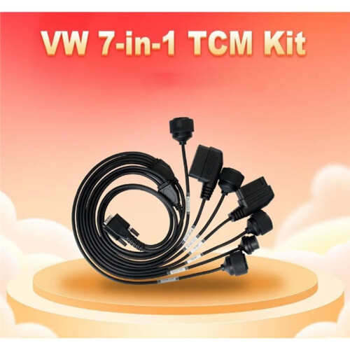 For  7-in-1 TCM Kit Adapter Support ECU Clone Read/Write Work with DC706 2