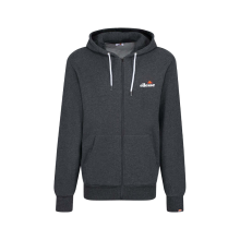 Ellesse Full Zip Hoodie Dark Grey Marl UK L