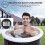 Schwimmthermometer für Eisbad Tragbare Badethermometer Schwimmende Thermometer Timer Digitale Wasserthermometer 3