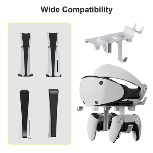 Console Top Storage Bracket for PS5 Universal Helmet Handle Charging Storage Bracket for PS5 Slim 1