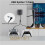 Console Top Storage Bracket for PS5 Universal Helmet Handle Charging Storage Bracket for PS5 Slim 5
