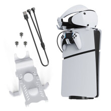 Console Top Storage Bracket for PS5 Universal Helmet Handle Charging Storage Bracket for PS5 Slim