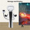 Console Top Storage Bracket for PS5 Universal Helmet Handle Charging Storage Bracket for PS5 Slim 4