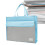 File Business Briefcase Pouch, A3 Document Storage Bag, Large Capacity Blue 1