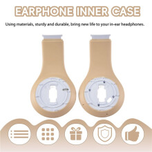 1 Paar Ersatz-Ohrhörer-Innenschalen für Beats Studio 3.0 Wireless-Kopfhörer, Ersatzteile, Satingold