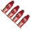 Linen Bottle Sleeve Durable Gift Packaging With-Burgundy 1