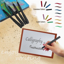 35pcs/Set Calligraphy Pen Set with Pen Holder Pen Nibs Colorfull Ink Sac Rocker Blotter Comic Pen Supplies Statione