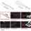 Drawstring Threader Replacement Set Sewing Quick Turn Fabric Threader Tools for Fabric DIY Knitting Accessories Handmade 3