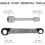 Plumbing Wrench with Automatic Size Adjustment, Pipe Reamer, Ergonomic Grip for Angle Stop Installations 3