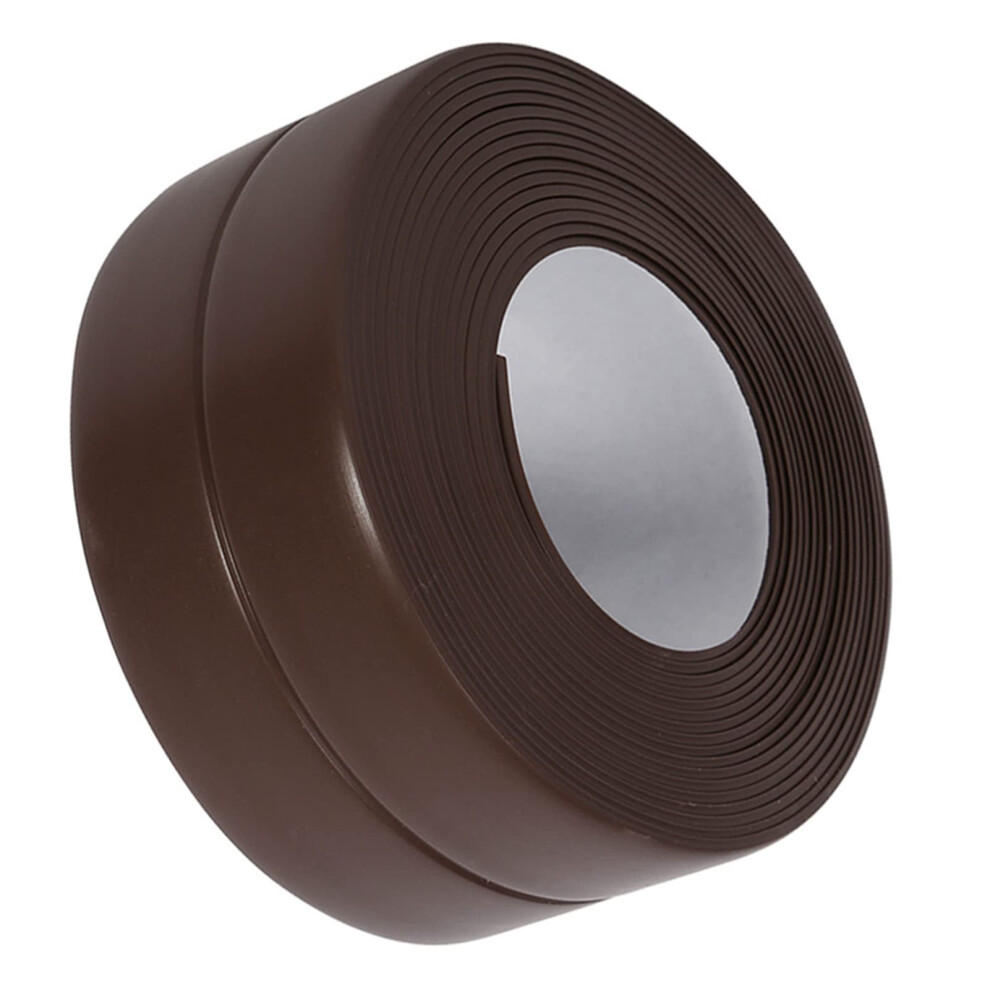 Adhesive Bath Sealant Strip 38Mm X 3.2M Brown Waterproof Self-Adhesive Caulk For Bathroom Use 9426802368581
