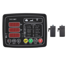 Generator-Set-Steuerung mit automatischer Start-Stopp-Funktion, LED-Digitalanzeige, modularer Aufbau, flammhemmendes ABS-Kunststoffgehäuse, einfache