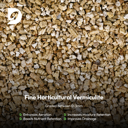 (100L) Vermiculite 0-3mm Graded Soil & Compost Amendment 1