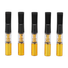 Tar Reducing Cigarette Filter Holder, Reusable Microporous Filter Holder with Comfortable Grip Food Grade Material for Smoke Tar Reduction Compatible