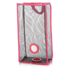 Easy Access to Trash Bags, Ventilated Design for Recyclables with Reusable Hanging Mesh Garbage Bag Organizer, Classification Storage for Compact Stor