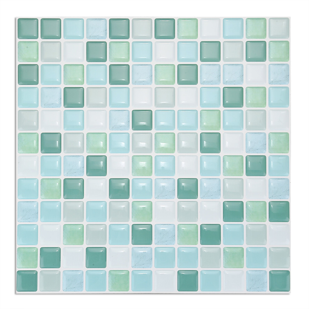 Transform Any Room, Easy Installation Water-Resistant Surface Peel And Stick Tile For Home Decor, Self-Adhesive Mosaic Simulation Tile Unique Patterns 9148971315660