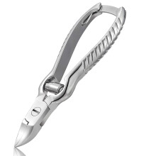Teennagelknipper voor dikke teennagels, gemaakt van Japans roestvrij staal voor ongeëvenaarde duurzaamheid en scherpte, levenslange garantie.