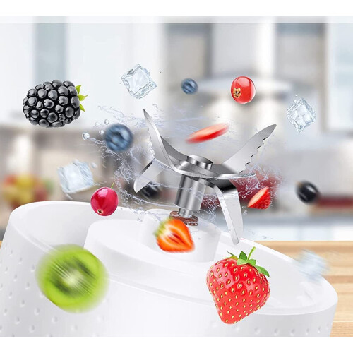 Μηχανή για smoothie εν κινήσει, αναβαθμισμένες λεπίδες και ισχυρό φορητό μπλέντερ, 2