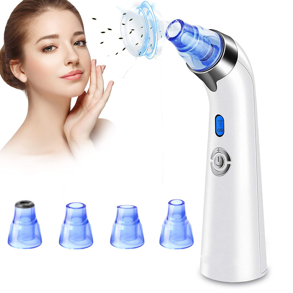 Blackhead Remover Vacuum, Microdermabrasion Suction Tool For Deep Cleansing, Improved Suction Power With Ergonomic Shape, Safe And Gentle For Various