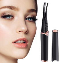 Wimpernverstärkung: Beheizbare Wimpernzange, tragbares Design für schnelles und einfaches Make-up, perfekt geschwungene Wimpern, USB-C-Anschluss