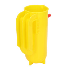 800ML Lamb Milk Feeder Bottle with Scale, Yellow, 20x14.5cm