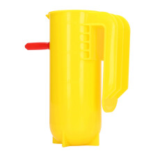 800ML Yellow Lamb Milk Feeder Bottle with Scale & Hand Grip
