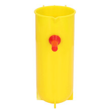 800ML Lamb Milk Feeder Bottle with Hand Grip - Yellow, 20x14.5x8cm