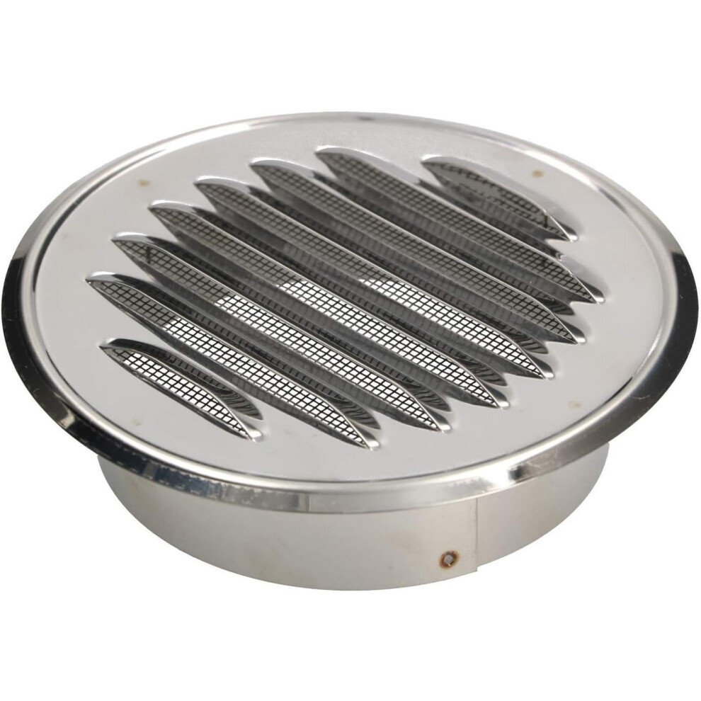 Unmatched Airflow Mastery, Stainless Steel Louvered Grille Cover With Rainproof And Insect-Proof Features, Elevating Ventilation In Bathrooms And 9128293709828