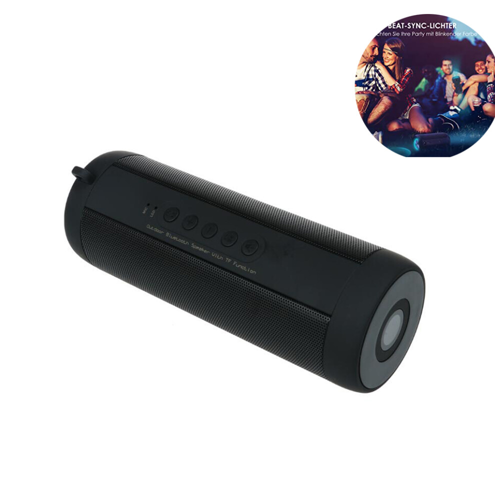 Harmony Bluetooth Speaker, Advanced Triple Bass Enhancement & Tws Stereo, Perfect For Indoor & Outdoor Adventures 9405630121179
