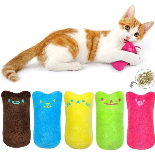 10 τεμάχια παιχνίδια για γάτες Catnip, φυσικά ποντίκια Catnip με διαδραστικό παιχνίδι