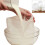 Fine Mesh, Food Grade Reusable 100% Natural Cotton Strainer Bag for Multi-Function Use, Beige, 2PCS 4