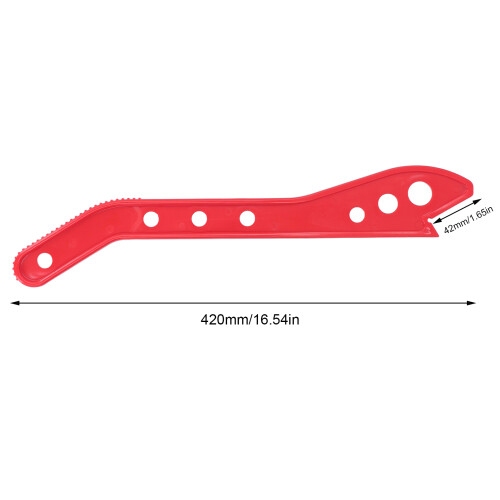 Table Saw Push Sticks 2PCS Plastic Safety Tools Ergonomic Red Color 1