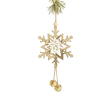 Schneeflocken-/Blumen-/Schmetterlings-/Glocke-Schneeflocke C Gold