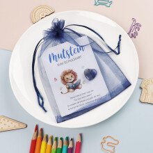 Terug naar scholen Natuursteenknutselsets voor kinderen-Blauw