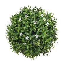 Plastic Grass Sphere Hanging Decoration Artificial Topiary-40CM