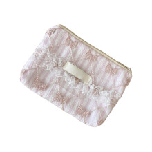 Adorable pochette de rangement miniature à motifs floraux,-c