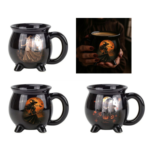 Tasse créative en résine en forme de chaudron de-Style A 2