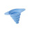 Retractable Silicone Funnel Compact Storage Safe For-Blue 1