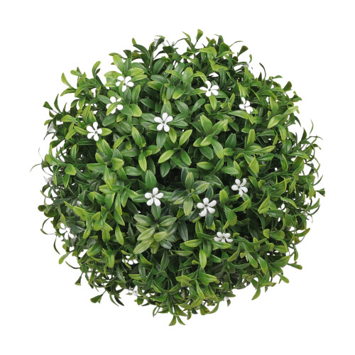 Decorative Green Hanging Plant Plastic Grass Ball-20CM