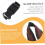 Saxophone Neck Strap Padded Saxophone Accessories  Elastic Coffee 2