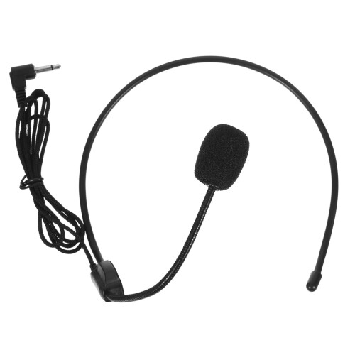 Wired Headset Microphone for Singing 3.5mm Headset Microphone Recording Stage Microphone Headset