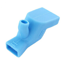 Double Purpose Silicone Faucet Extender for Kids, High Elastic Water Tap Extension for Bathroom and Kitchen Sink, Blue