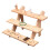 Wooden 3-Tier Display Stand Riser, 395x80mm, Multi-Purpose Shelf 2
