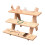 Wooden 3-Tier Display Stand Riser, 395x80mm, Multi-Purpose Shelf 11