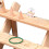 Wooden 3-Tier Display Stand Riser, 395x80mm, Multi-Purpose Shelf 6