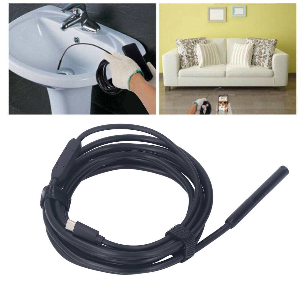 7.9Mm Single Lens Endoscope Ip67 Waterproof 1080P Hd Inspection Camera 3M Cable 9471368781008