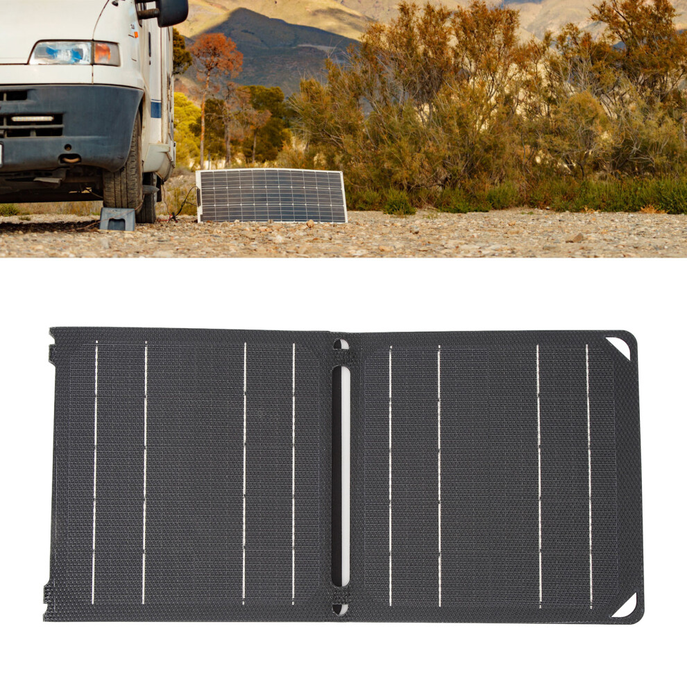 20W Waterproof Foldable Solar Panel Charger, Usb Output For Camping 3191368781162