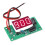 3-Bit Trigger Counter Module PCB with Memory Function Red Digital Display 4-7V 12