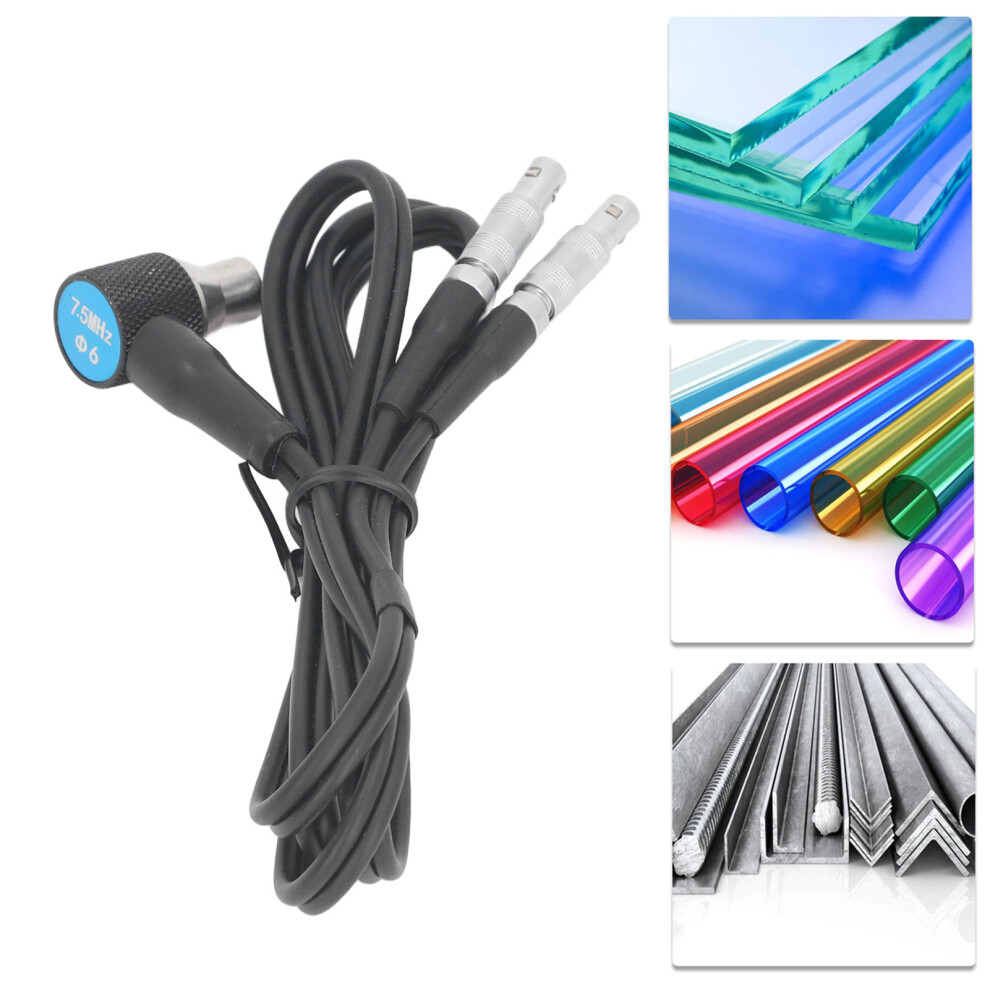 7.5Mhz Ultrasonic Thickness Gauge Probe For Gm130 & Gm100, 1-300Mm 8411368781739